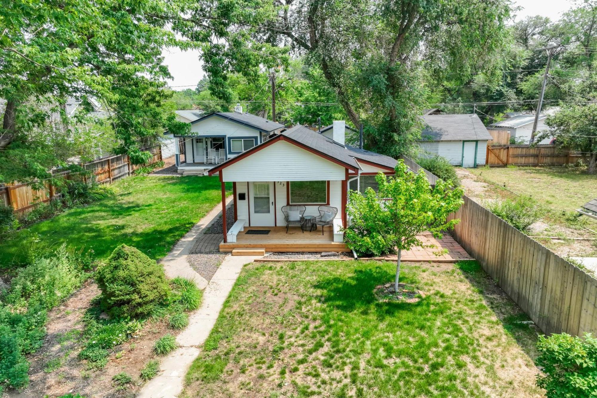 Vintage Tiny House Cute 1Bdrm Big Appeal Villa Colorado Springs Buitenkant foto